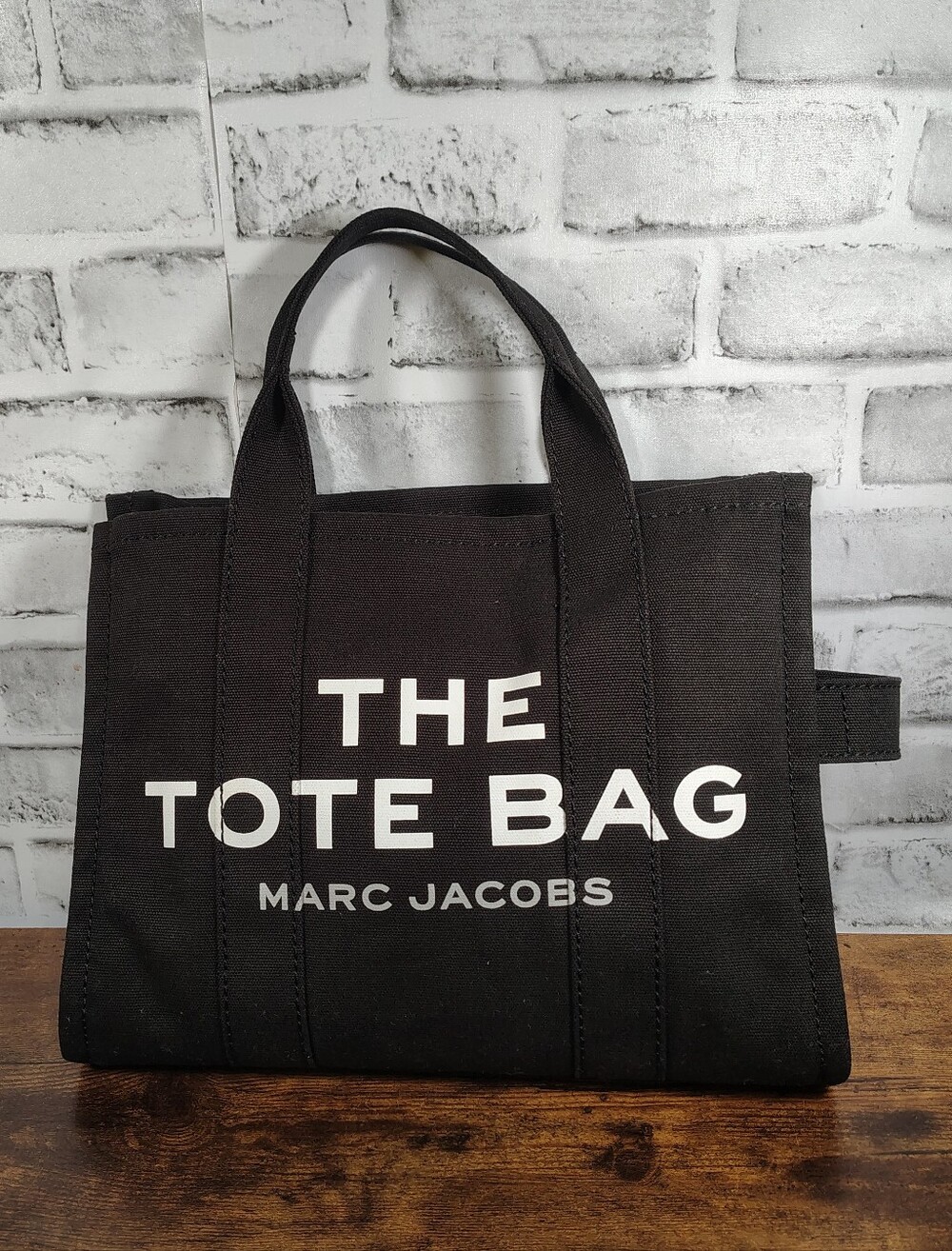 Marc Jacobs Medium Tote Bag Black Canvas NWT Read
